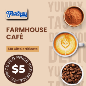 Farmhouse Café - $10 Gift Certificate