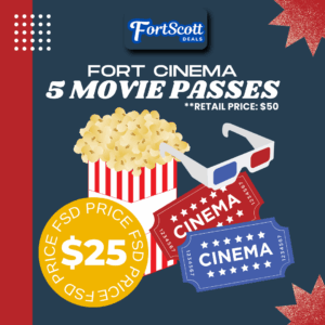 Fort Cinema - 5 Movie Passes
