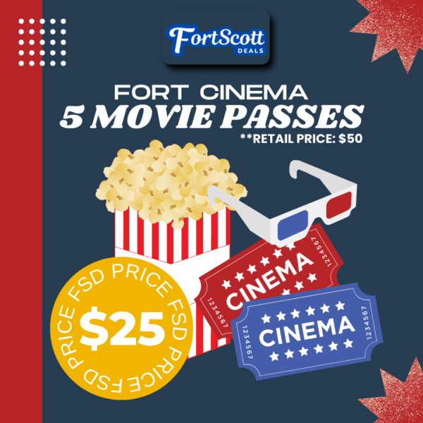 Fort Cinema - 5 Movie Passes