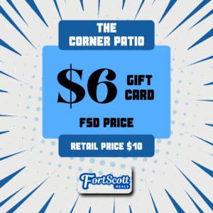 The Corner Patio - $10 Gift Certificate